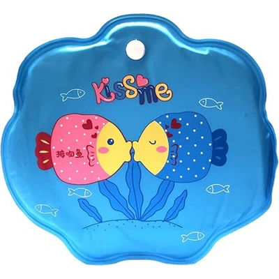 وسادة صغيرة دائرية يمكن نفخها او بلها بالماء