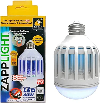 كشاف ليد وصاعق للحشرات 2 في 1