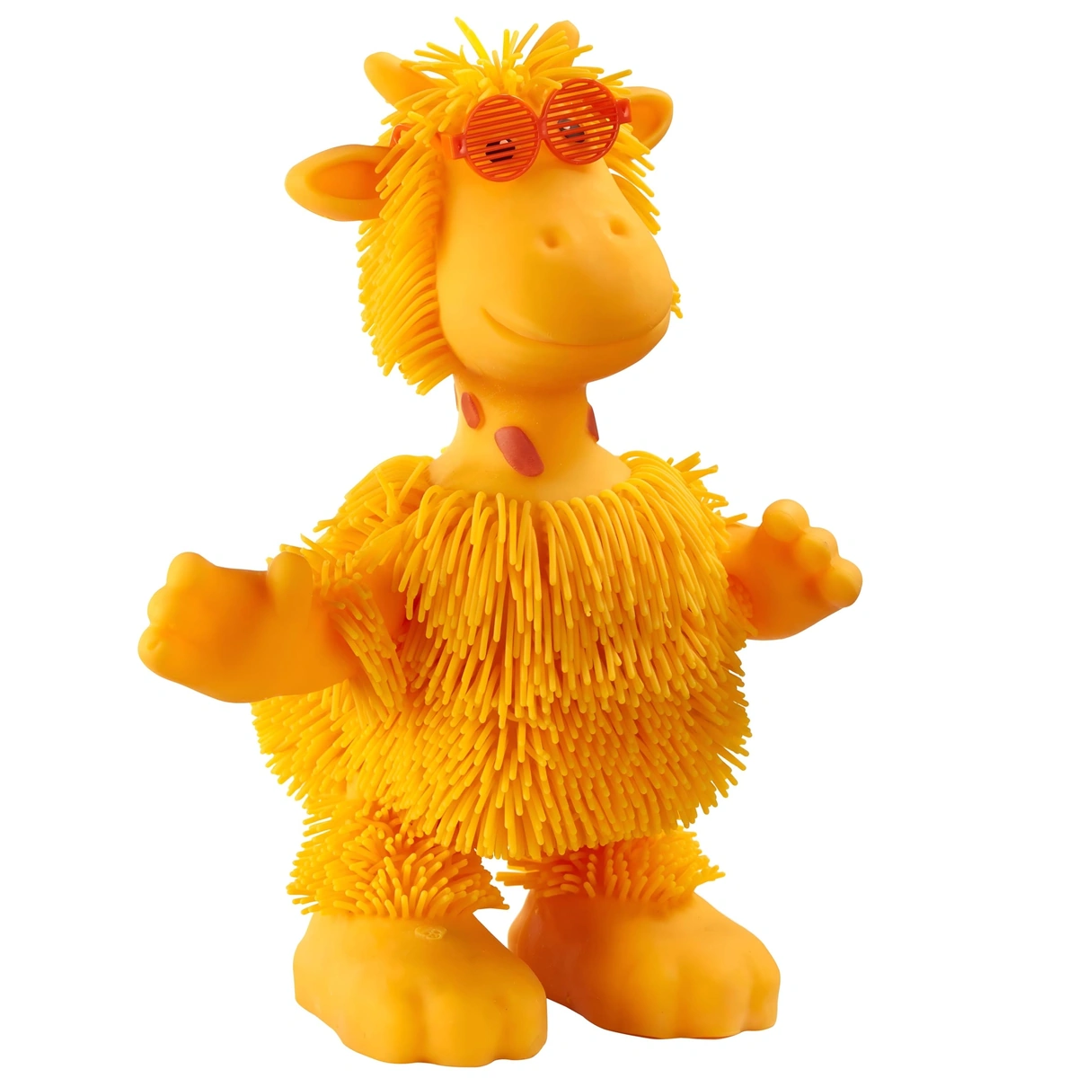 لعبة الزرافة الراقصة و المتحركة والموسيقية للأطفال - أصفر