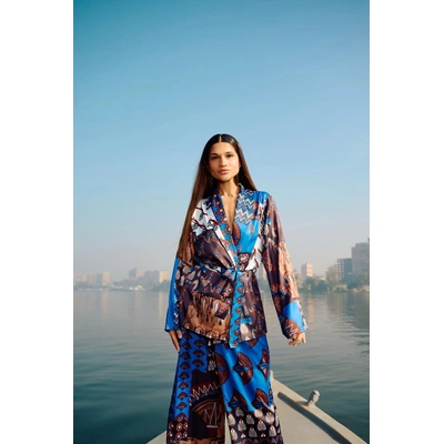 بنطلون واسع باتشورك من كارينا 58791