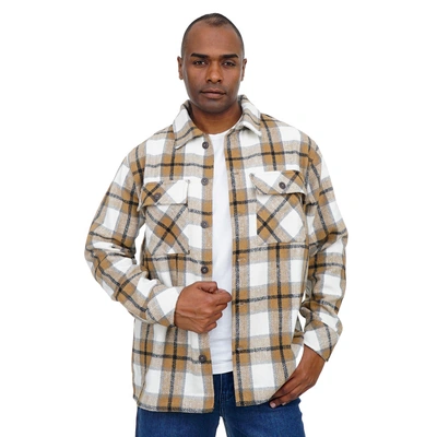 قميص رجالي كلاسيكي بياقة مربعة وأزرار أمامية - 104020134