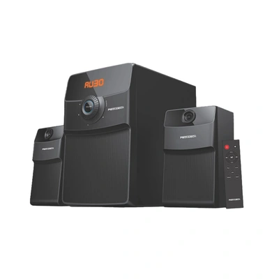 ميديا تك مضخم صوت 2.1 60 وات - أسود - MT-610 - ضمان سنة