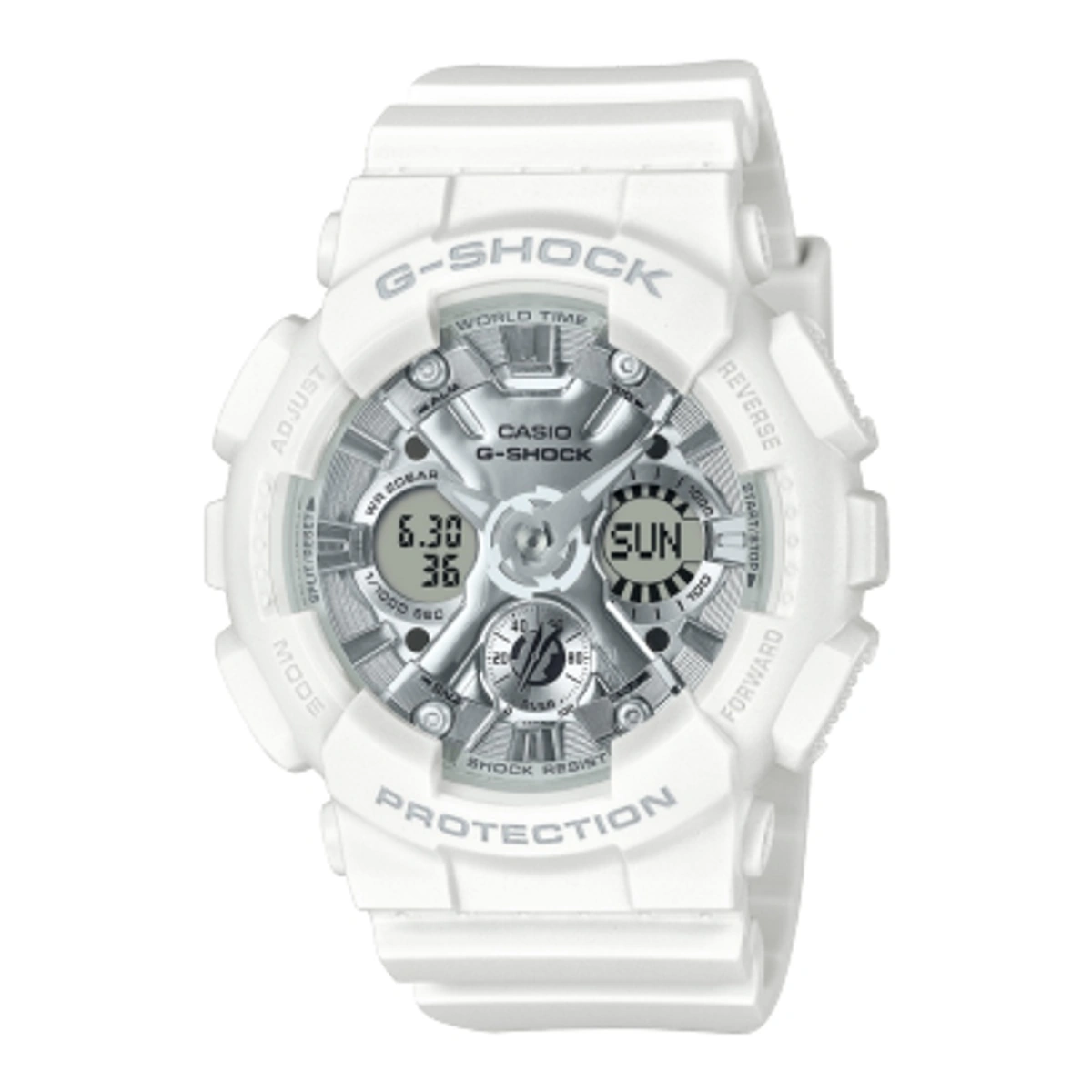 CASIO G-SHOCK ホワイト ステンレス Casio G-SHOCK Men's Resin Watch White Water & Shock Resistant