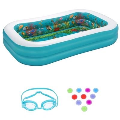 Bestway مسبح عائلي 3D Undersea Adventure - 778 لتر - 54177