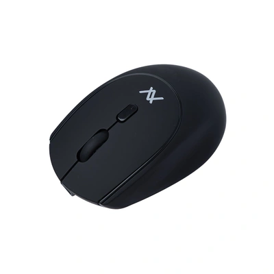 ماوس لاسلكي بلوتوث 3.0 قابل للشحن بحجم صغير - أسود - MO313