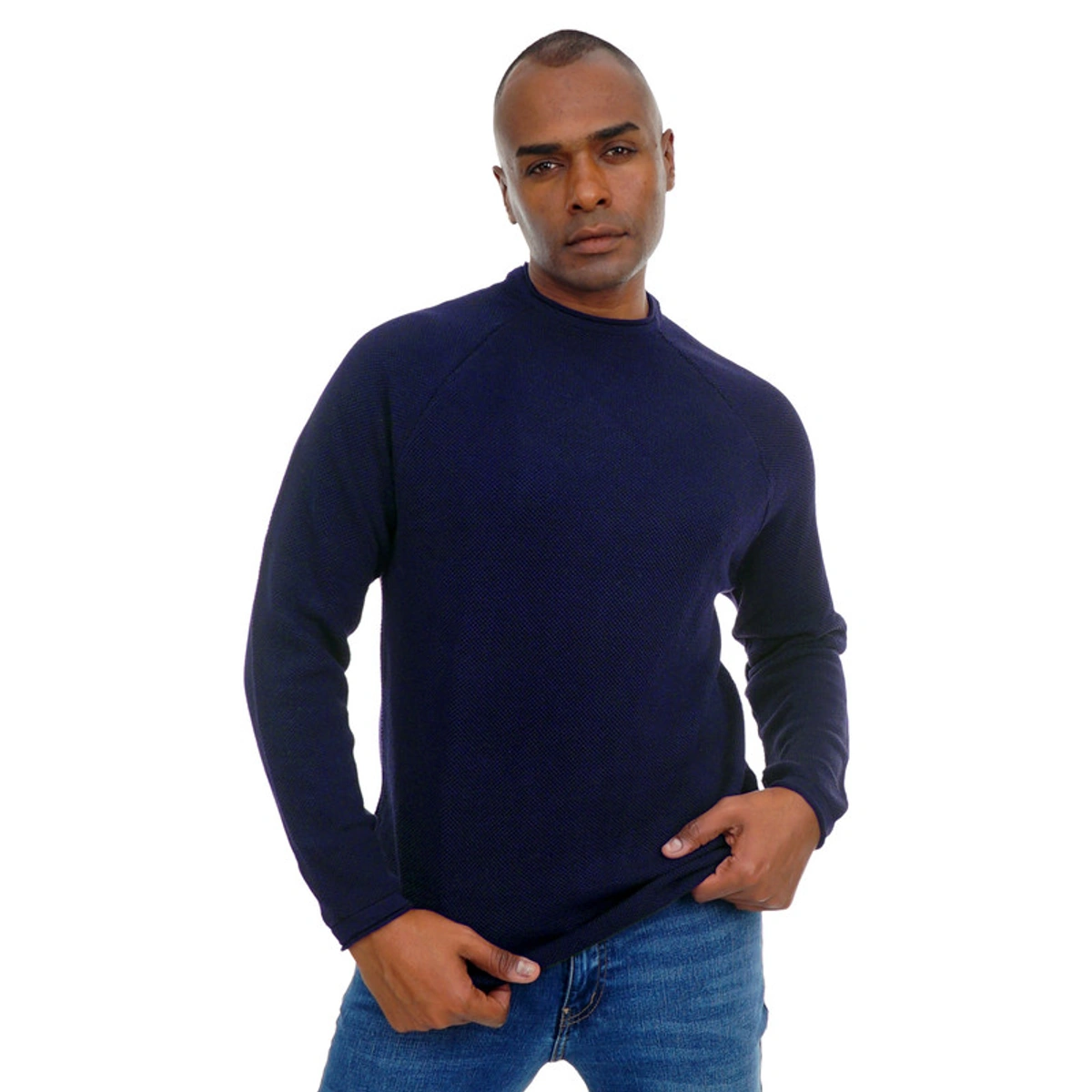 بلوفر صوف بكم رجالي - 108010022