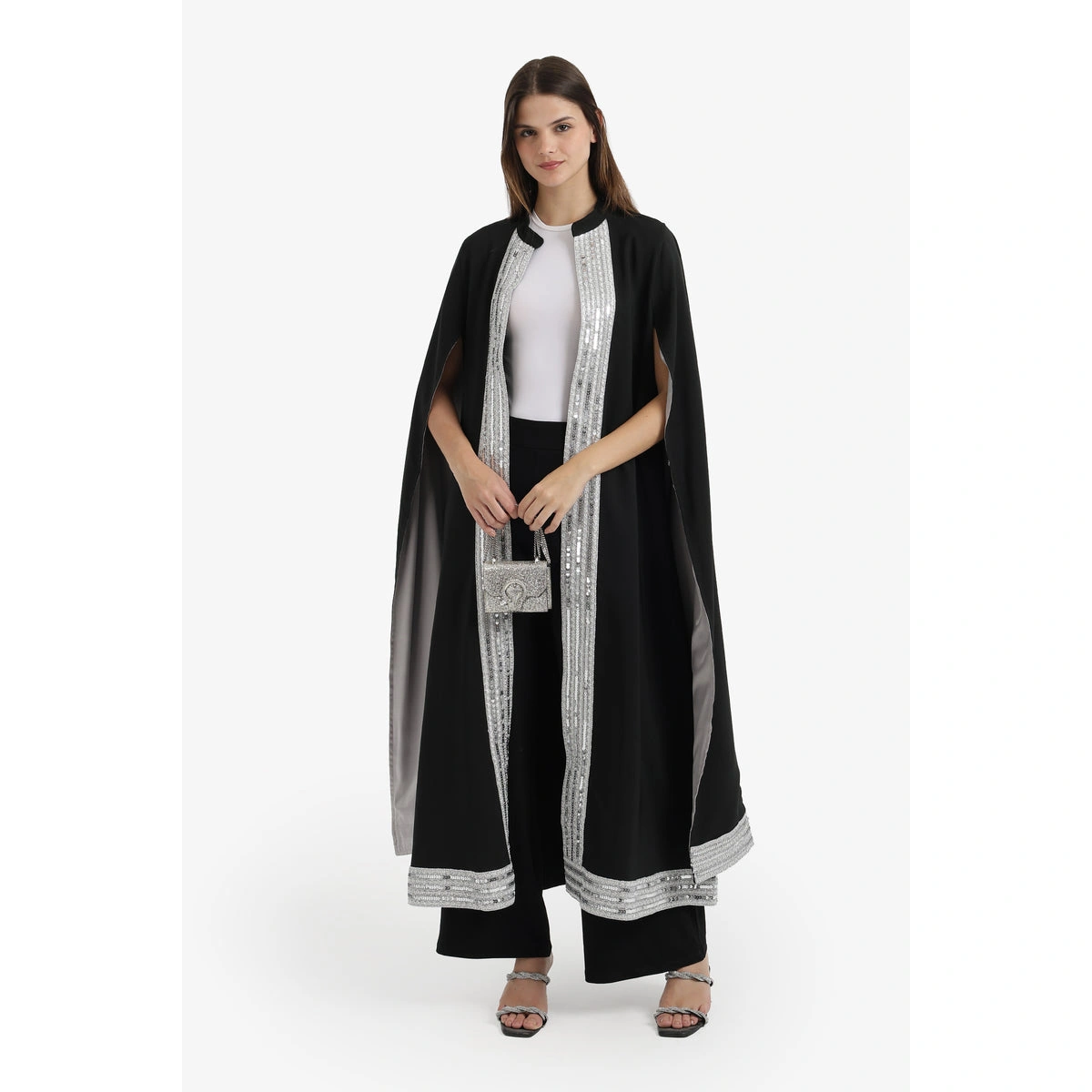 كيمونو كاب مزين بالترتر من كارينا 58685