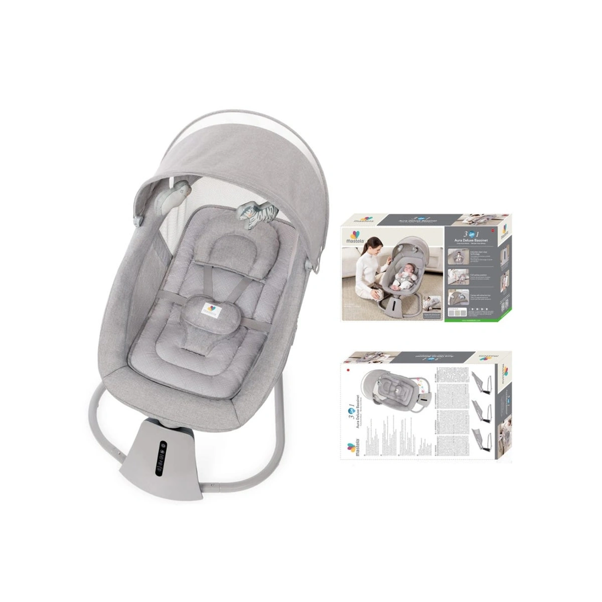 كرسي هزاز للأطفال تاتش 3*1 من ماستيلا