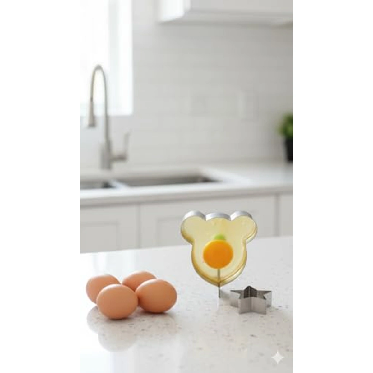 قالب تشكيل لصنع البيض شكل دب