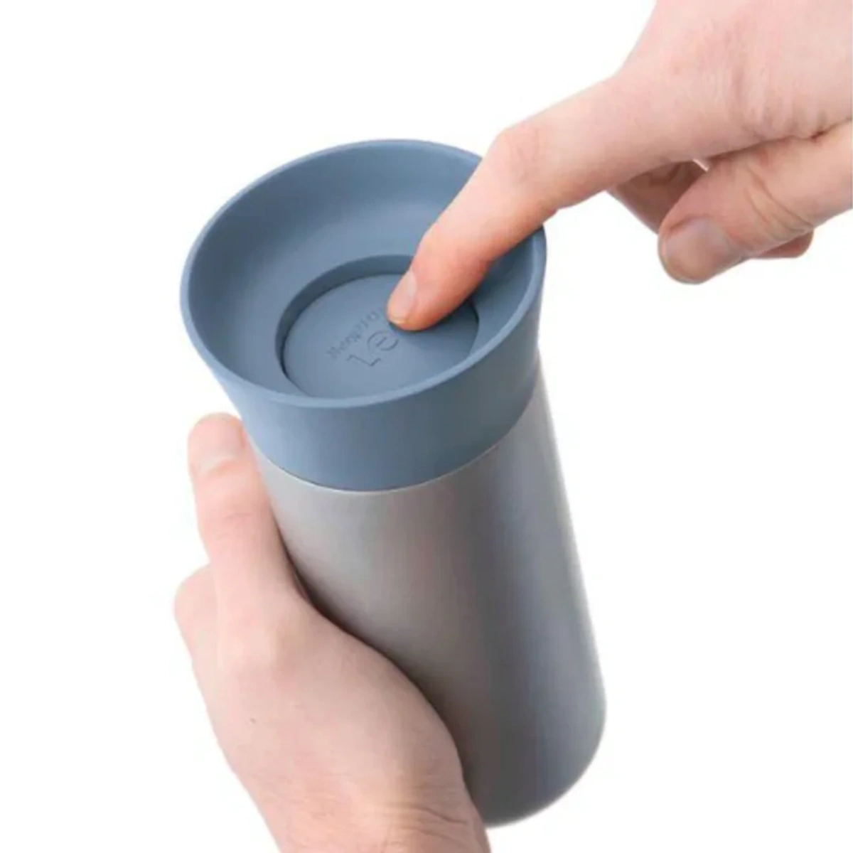 بيرغوف مج حراري - 330 مل - أزرق / فضي