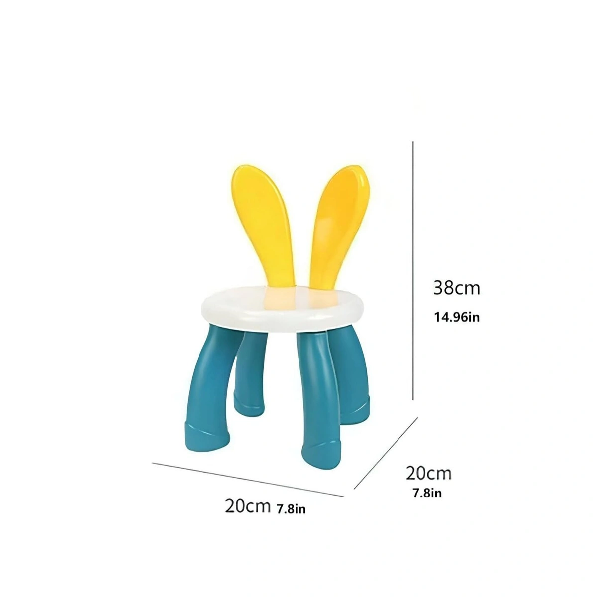 ترابيزة أنشطة ومكعبات تعليمية 6 في 1 للأطفال - أبيض