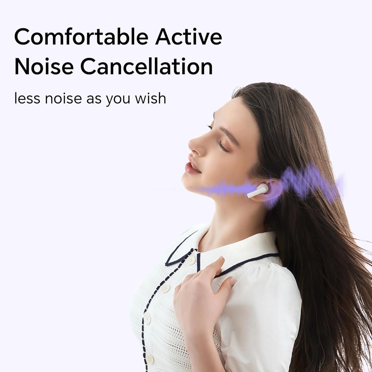 سماعة أذن هونر - Choice X7 Lite - أبيض