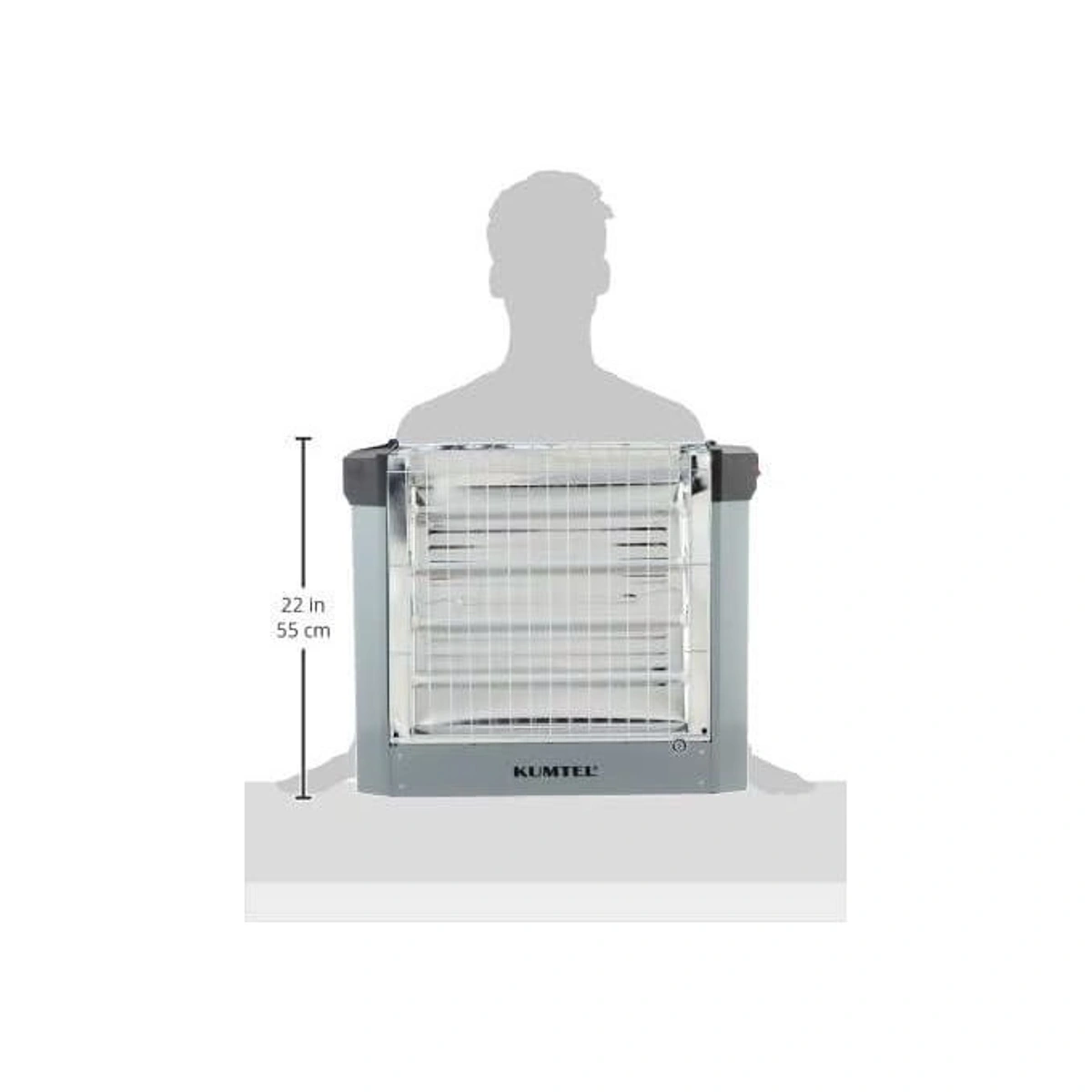 كوميتال دفاية هالوجين الترا - 4 شمعات - 2200 وات -  KH-2760