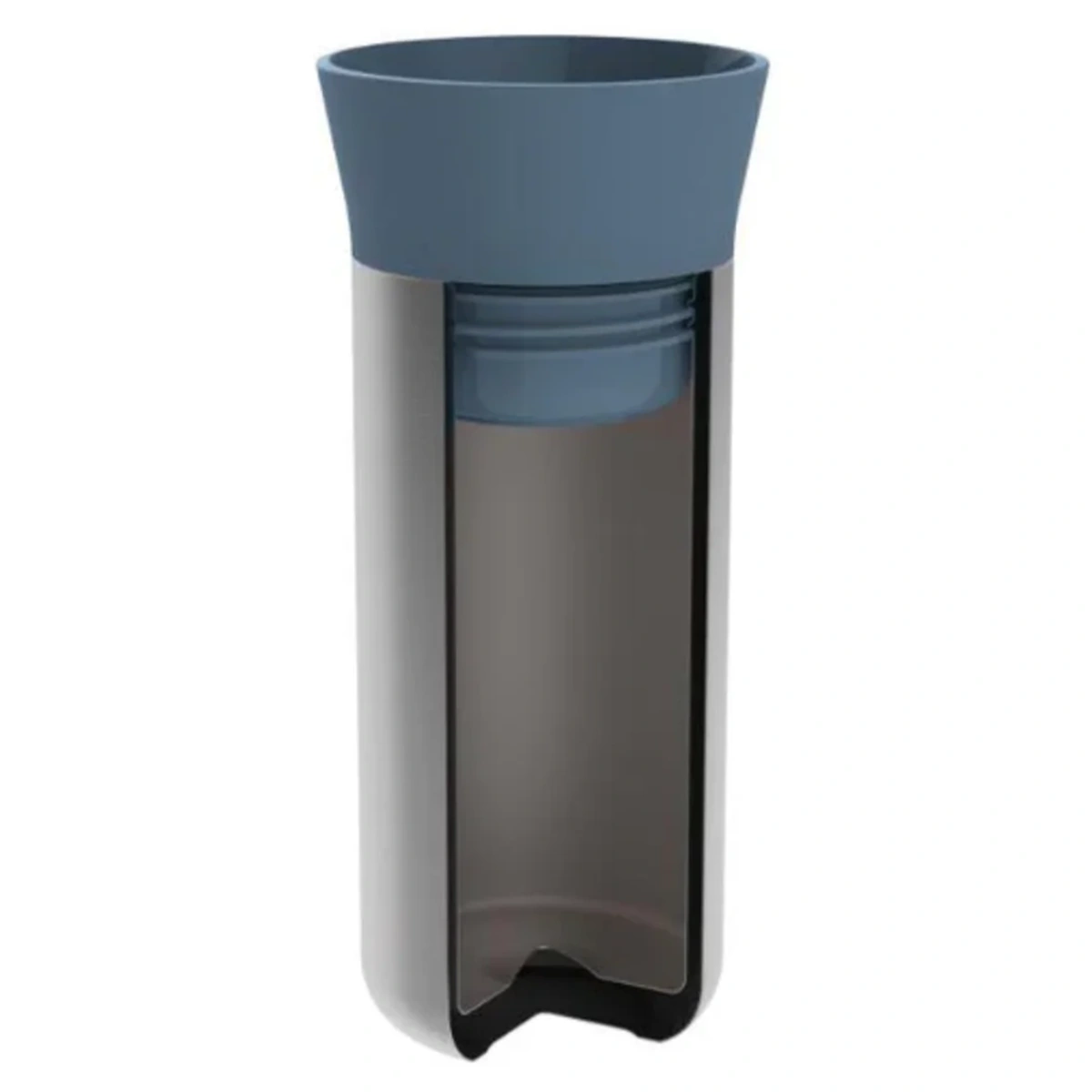 بيرغوف مج حراري - 330 مل - أزرق / فضي