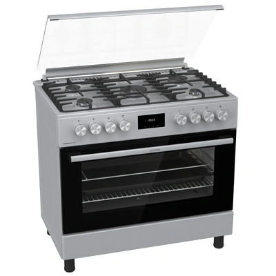 جورينيه بوتاجاز غاز - 5 شعلات - فرن 110 لتر - AirFry - GGI9C20X - ضمان 5 سنوات