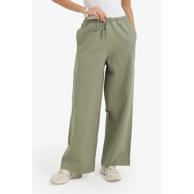 بنطلون لاونج واسع حريمي بولي أميد من كارينا 58705