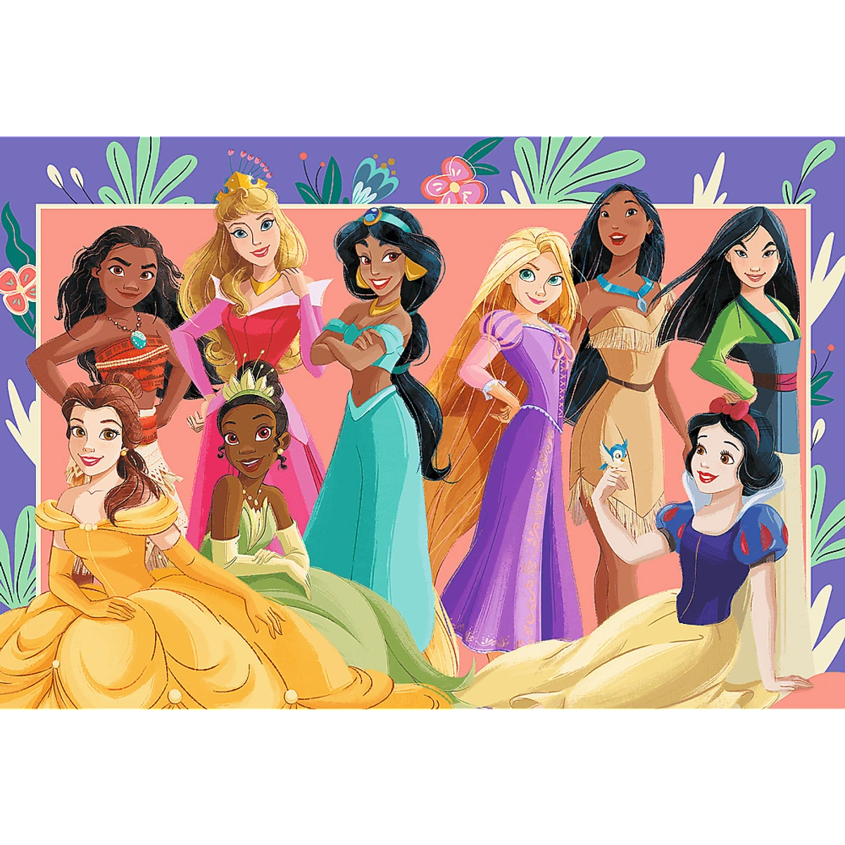 プリンセス① Disney Princess Puzzle Trefl 160 Pieces Cardboard