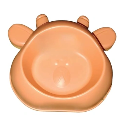 أطباق طعام الحيوانات الأليفة - برتقالي