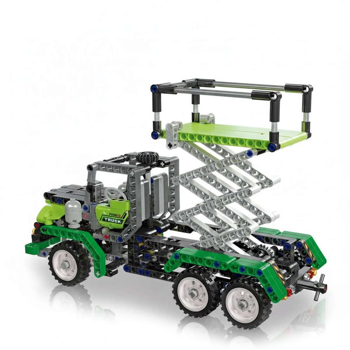 Mechanical Lifting Truck Building Blocks 509 Pcs - Skill Development