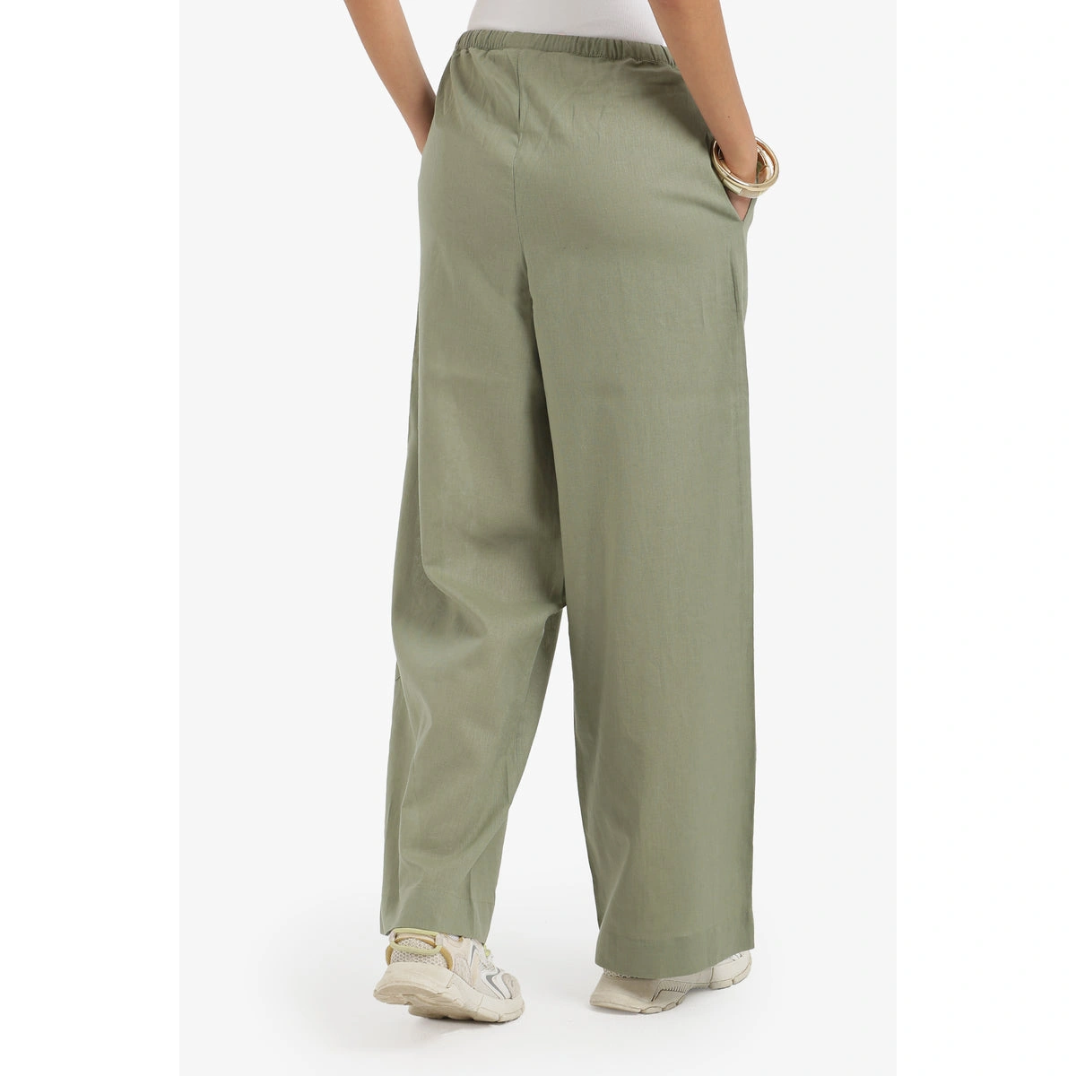 بنطلون لاونج واسع حريمي بولي أميد من كارينا 58705