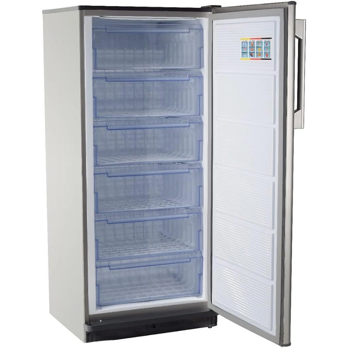 ديب فريزر هامبورج - سيلفر - 6 درج - VF2029S