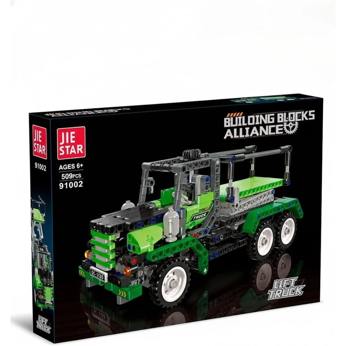 Mechanical Lifting Truck Building Blocks 509 Pcs - Skill Development