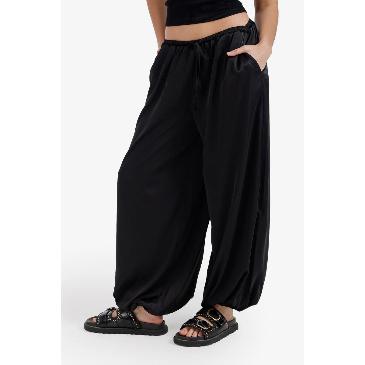 بنطلون ساتان منفوخ من كارينا 58474