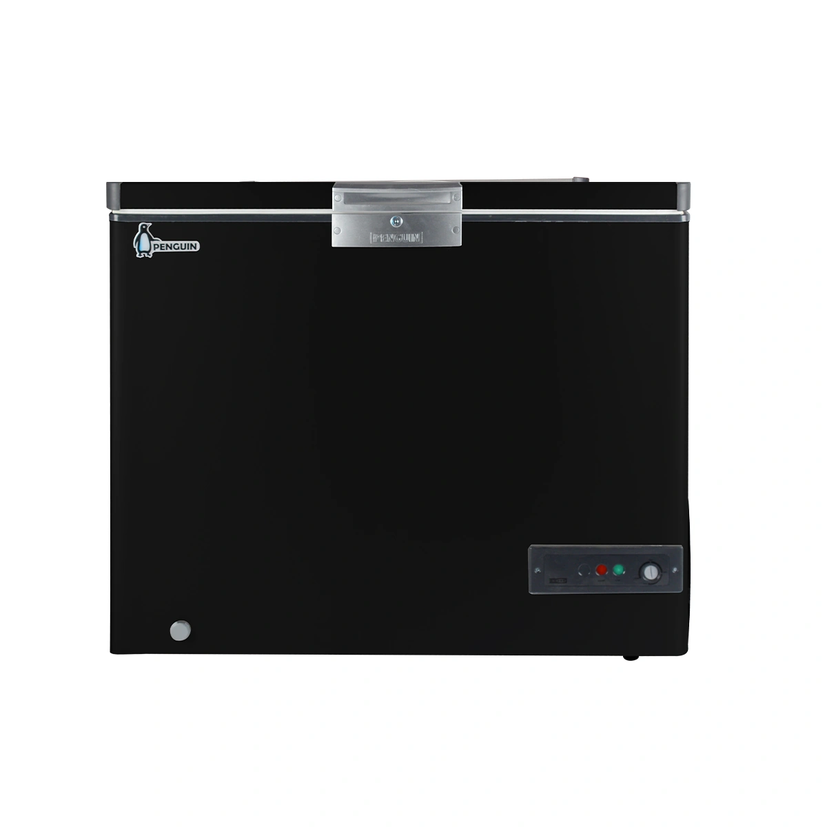 بنجوين ديب فريزر افقي ستانليس ستيل - 205 لتر - اسود - LG كمبروسر - ES250