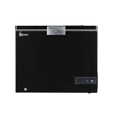 بنجوين ديب فريزر افقي ستانليس ستيل - 205 لتر - اسود - LG كمبروسر - ES250