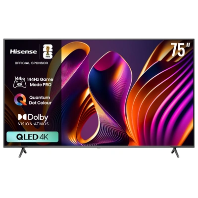 تلفزيون سمارت من هايسنس 75 بوصة - 4K QLED - أسود - 75Q7N
