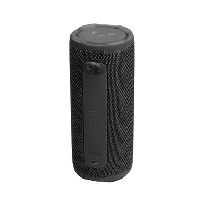 جيه بي إل GRIP مكبر صوت بلوتوث محمول مقاوم للماء IP68 إضاءة LED - أسود - ضمان سنة