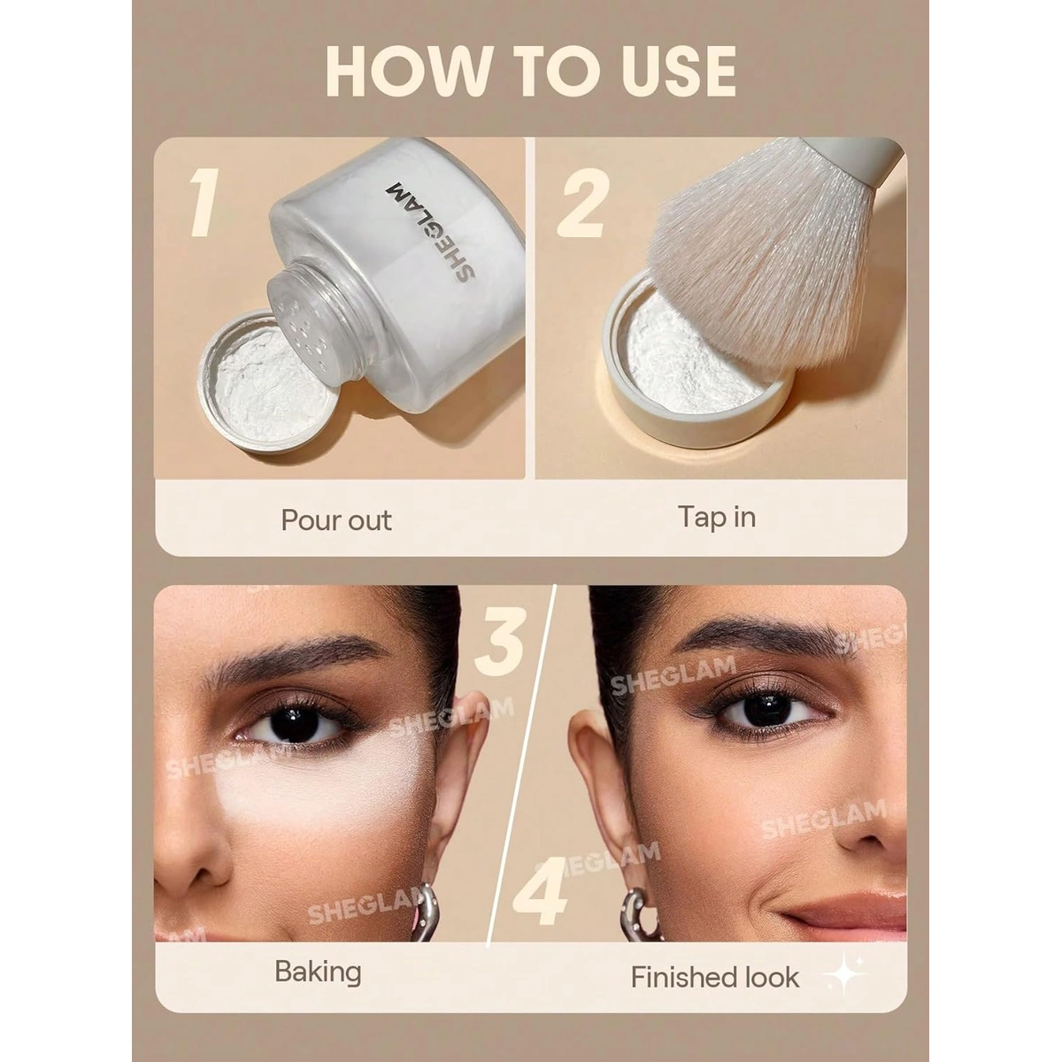 بودرة تثبيت شفافة لوس - 30 جم