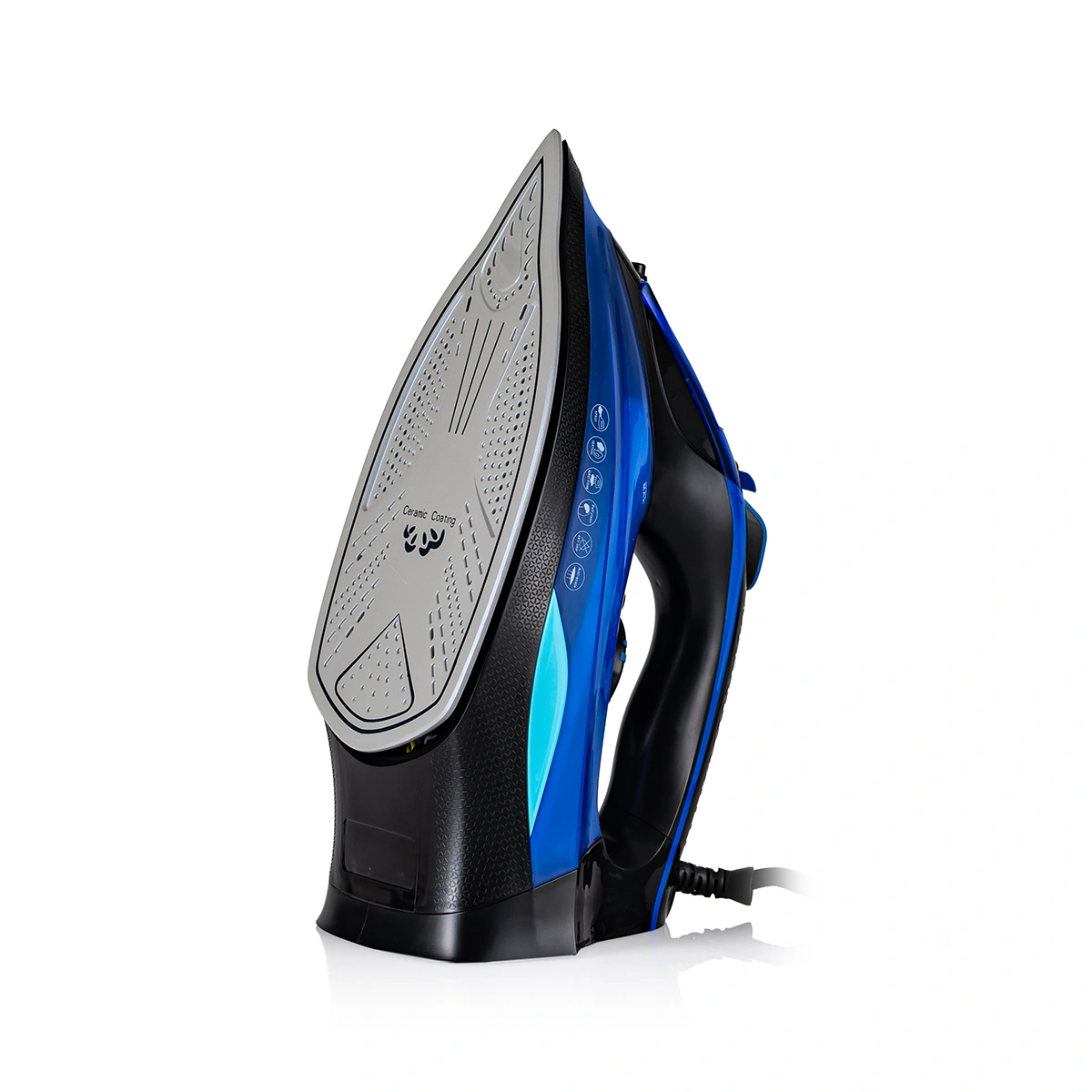 بنجوين مكواة بخار قاعدة سيراميك - 2800 وات - ازرق - PI2800W