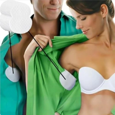 وسادات لاصقة للحماية من العرق - 12 قطعة