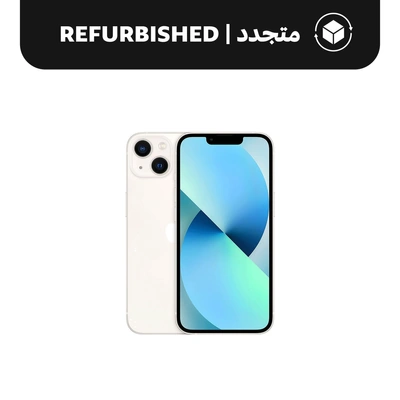 موبايل مجدد آيفون 13 - 128 GB - ستارلايت - شريحتين - الفئة الذهبية
