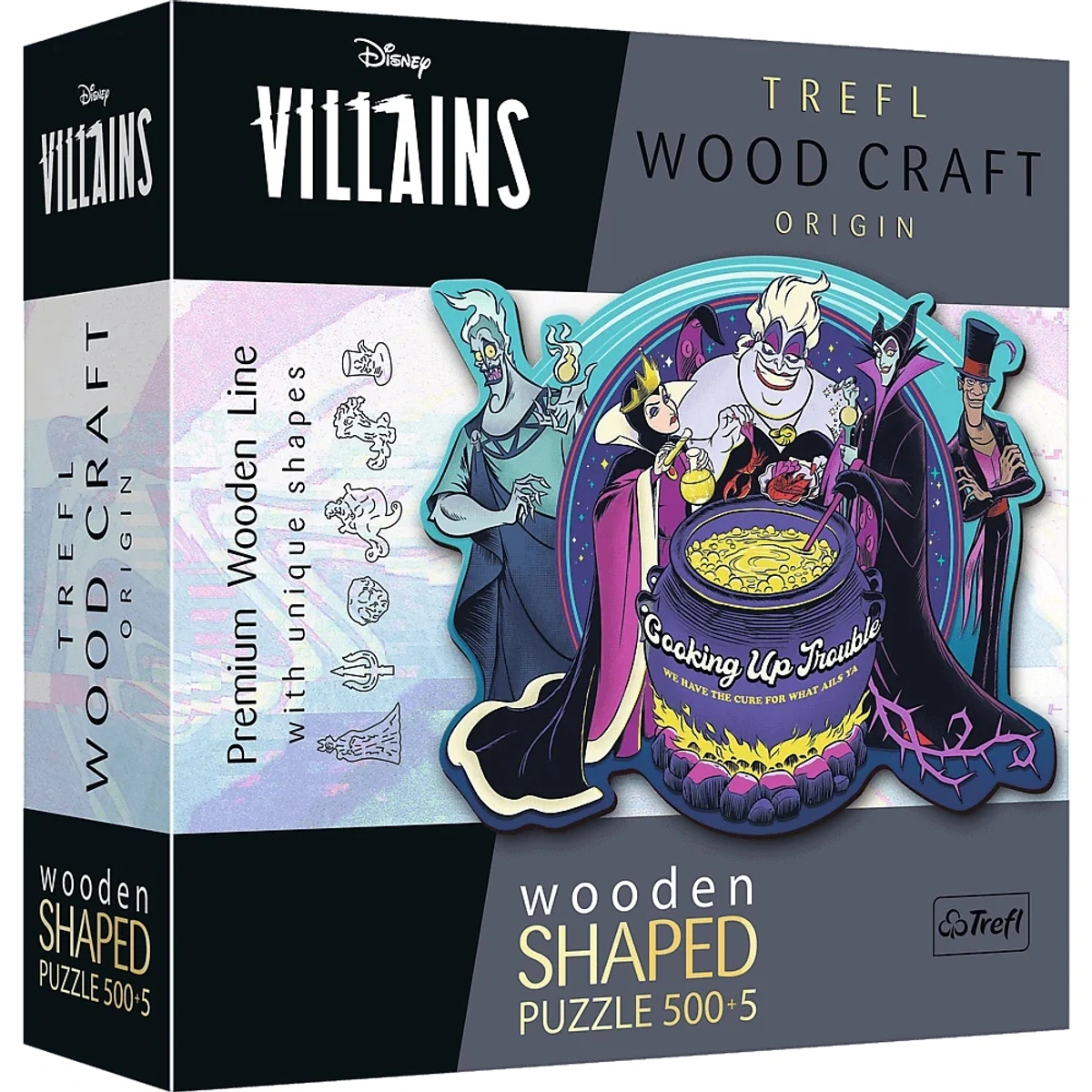 Trefl Villains Puzzle: Recipe for Trouble 500+5 Wooden Pieces