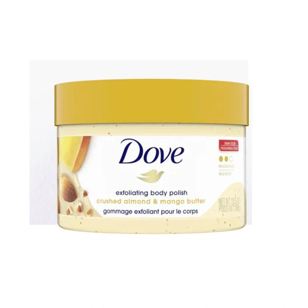 مقشر جسم لوز مجروش وزبدة المانجو - 298 جم