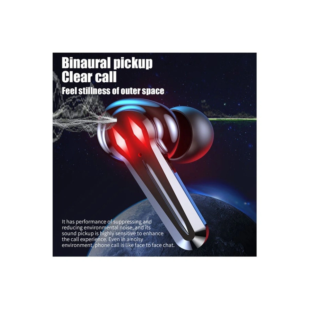 سماعة أذن لا سلكية EB-M28 سماعات بلوتوث - أسود