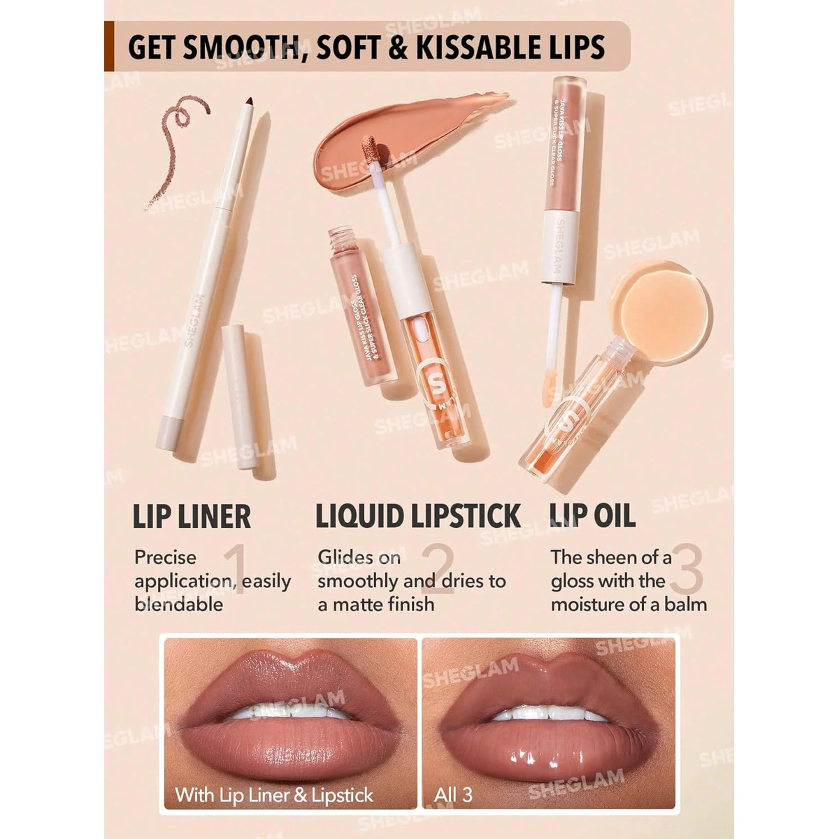 طقم ليب لاينر و روج 90s نود - 0.28 جم