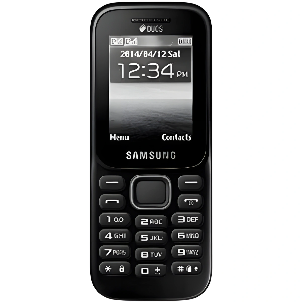 سامسونج SAM-B310E موبايل شريحتين - أسود