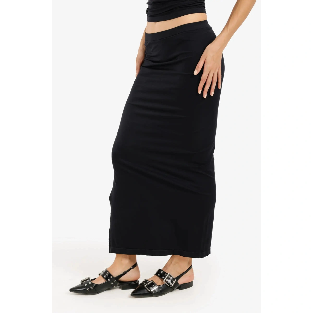 تنورة طويلة بفتحة جانبية من كارينا 58205