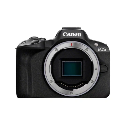 كانون كاميرا بدون مرآة EOS R50 مع عدسة RF-S 18-45mm - ضمان سنة