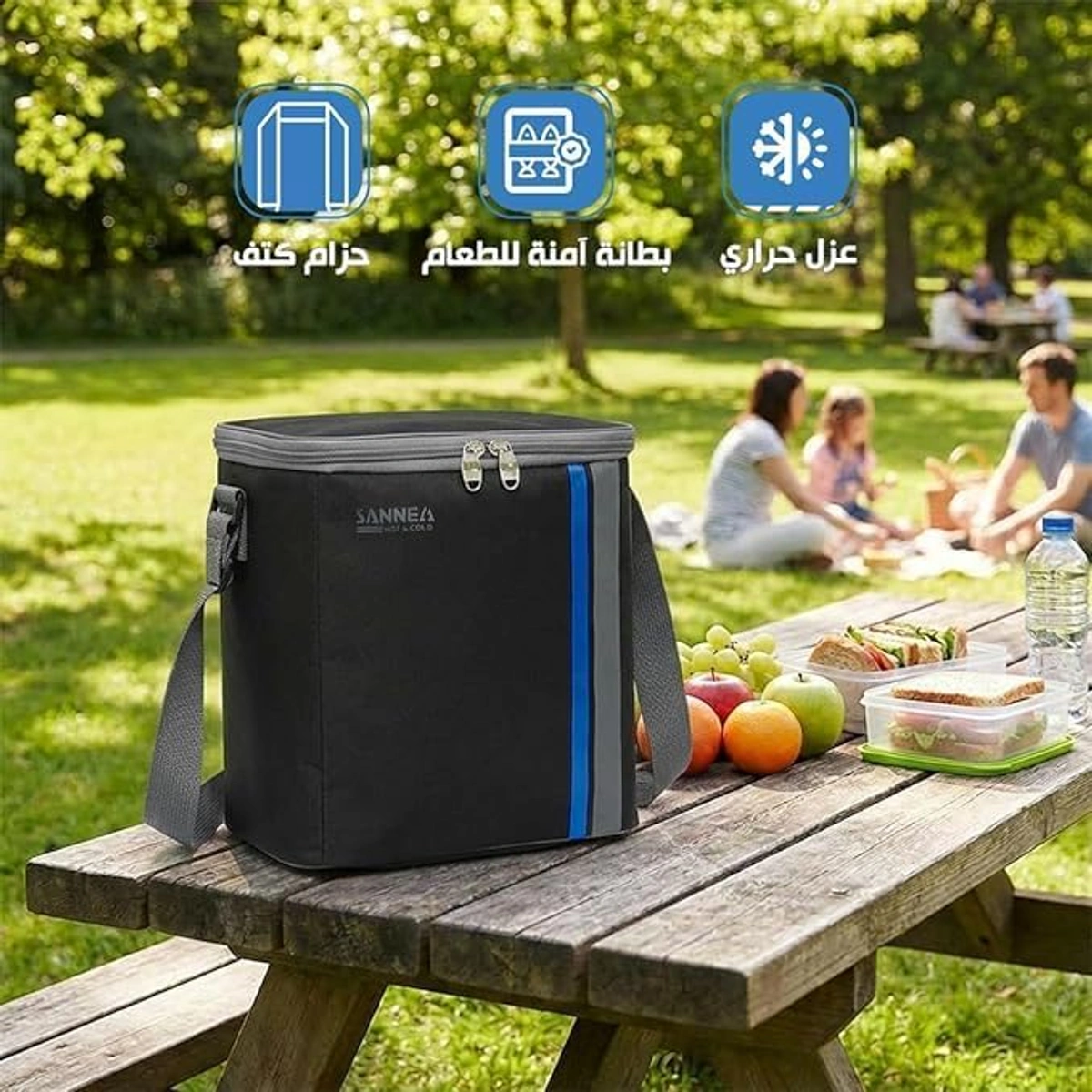 SUMMER PACKAGE とWINTER PACKAGE Lunch Bag Insulated 8 L Thermal Food Cooler Tote Waterproof