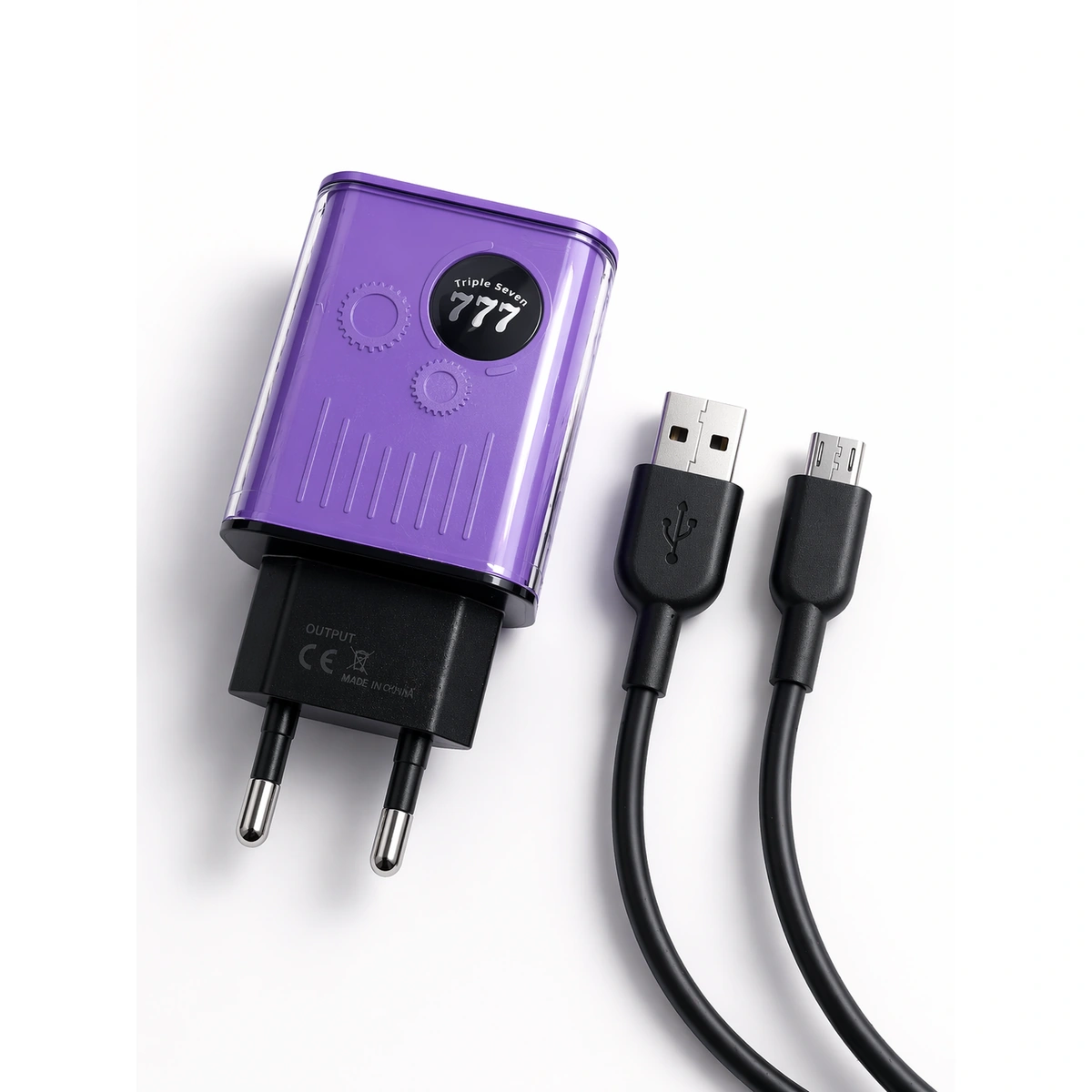 Triple Seven 777 T7-221 Dual USB Fast Charger - 15W