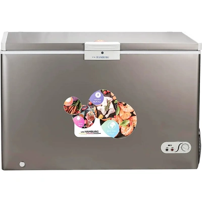 ديب فريزر هامبورج - 485 لتر - فضي