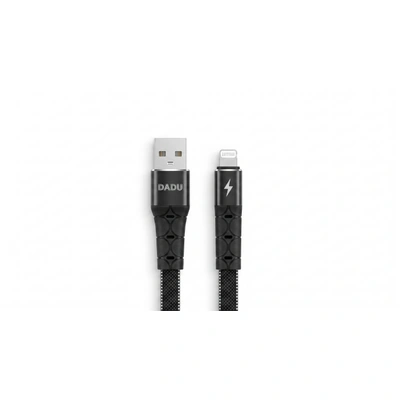 دادو كابل DC-C005 Lightning شحن سريع 3 أمبير ومقاوم للماء - أسود - بدون ضمان
