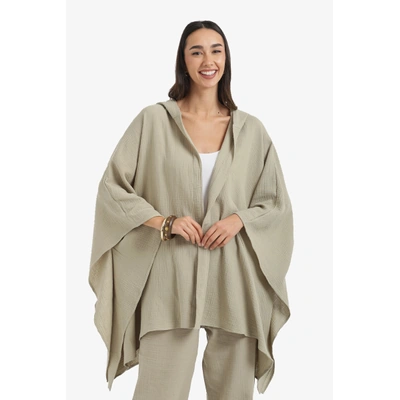 كارديجان لاونج حريمي قطن بغطاء رأس من كارينا 58702