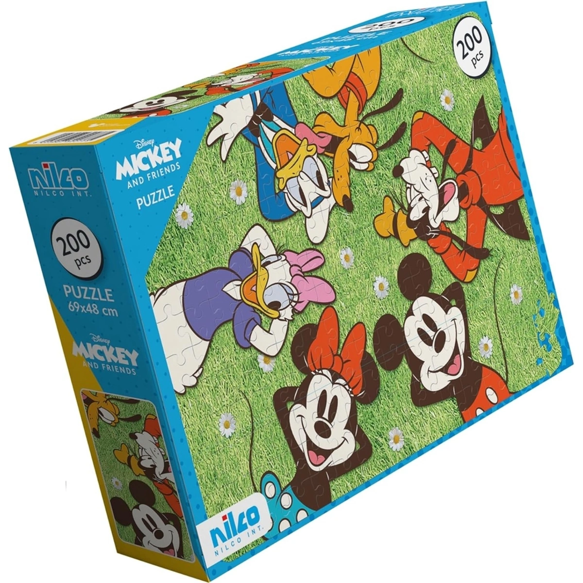 Disney Mickey Mouse 200-Piece Puzzle - Nilco
