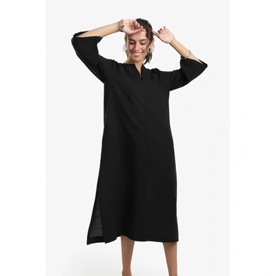 فستان ميدي مريح للبيت من كارينا - 57494