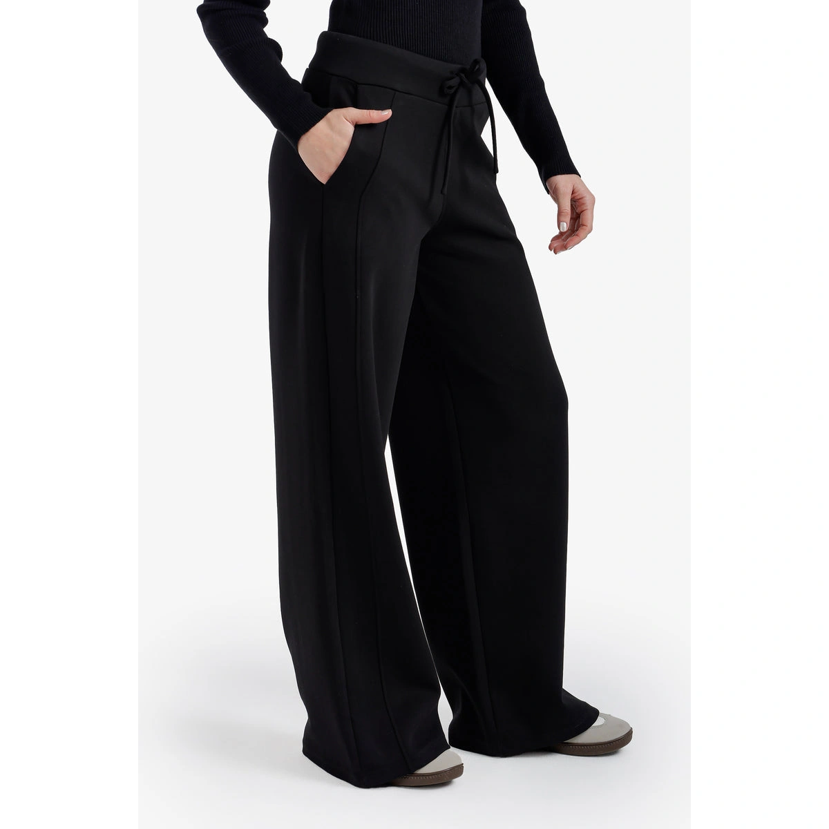 بنطلون لاونج برباط خصر من كارينا 58495